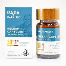 Papa & Barkley Capsules 30:1 (CBD:THC) 30 pack (Recreational)