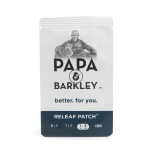 Papa & Barkley - Releaf Patch - 1:3 THC/CBD