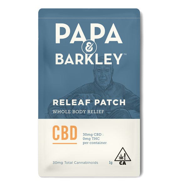 PAPA & BARKLEY RELEAF PATCH CBD 23mg CBD/CBDa