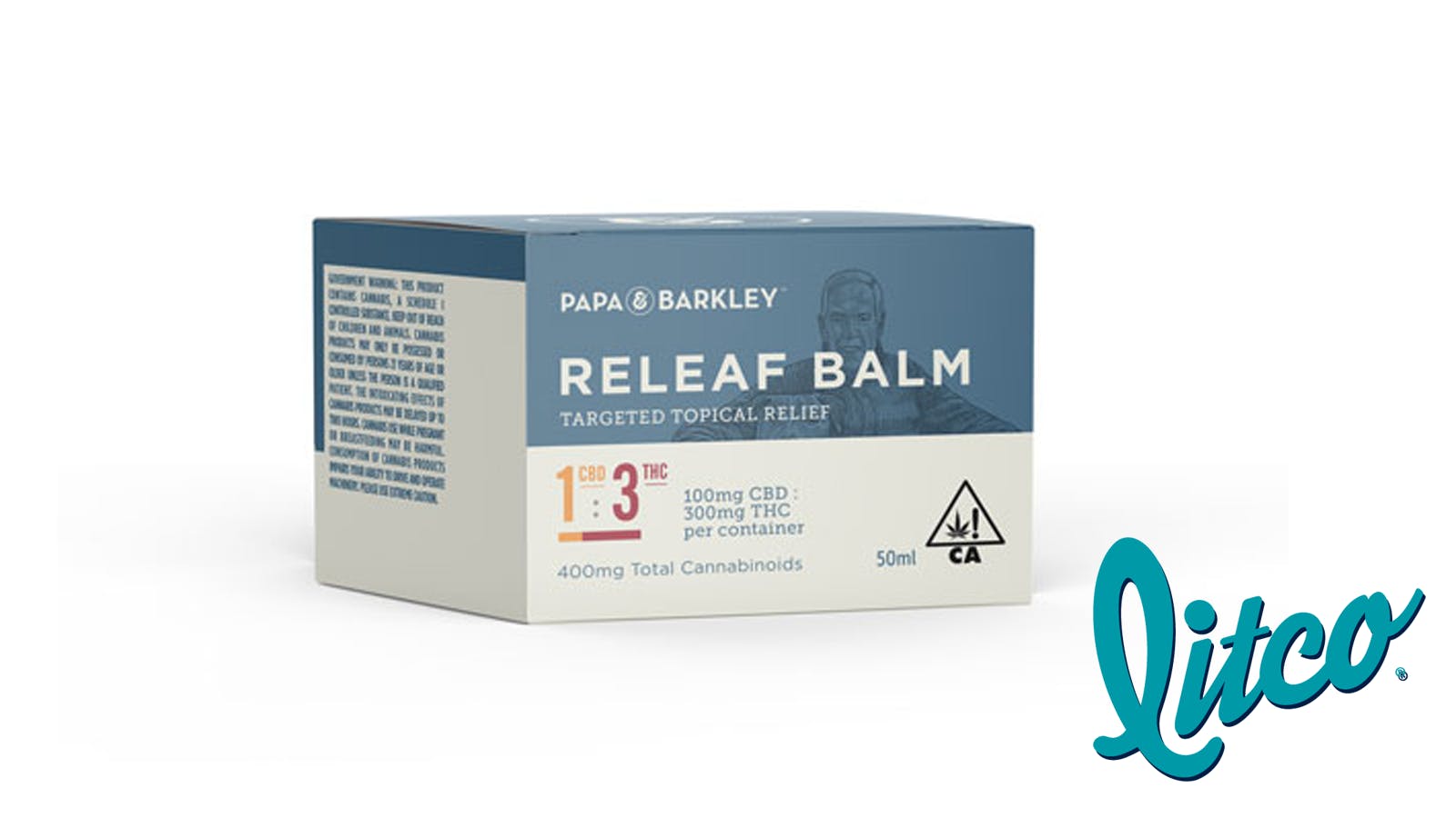 Papa & Barkley | Releaf™ Balm 1:3 CBD:THC 400mg
