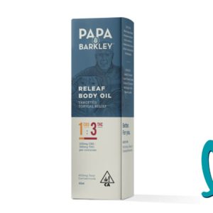 PAPA & BARKLEY - Releaf™ Massage Oil 1:3 CBD:THC