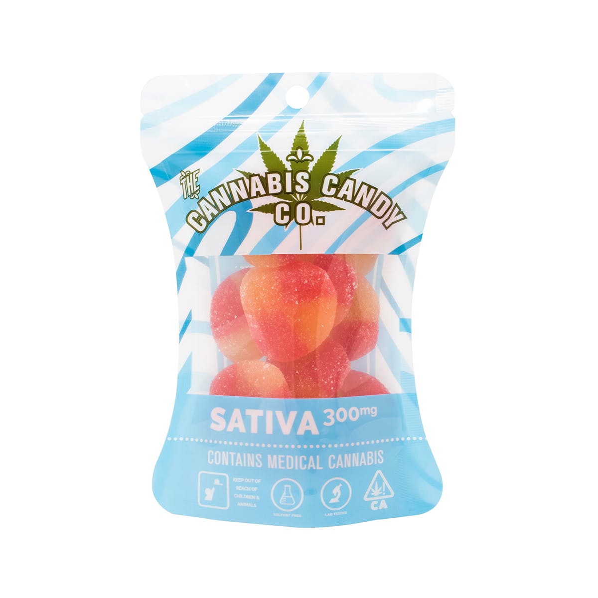 Peach Bombs - 300mg (Sativa)