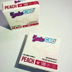 Peach CBD 100mg, Kushy Punch