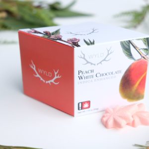 Peach Indica White Chocolate (10 pack)