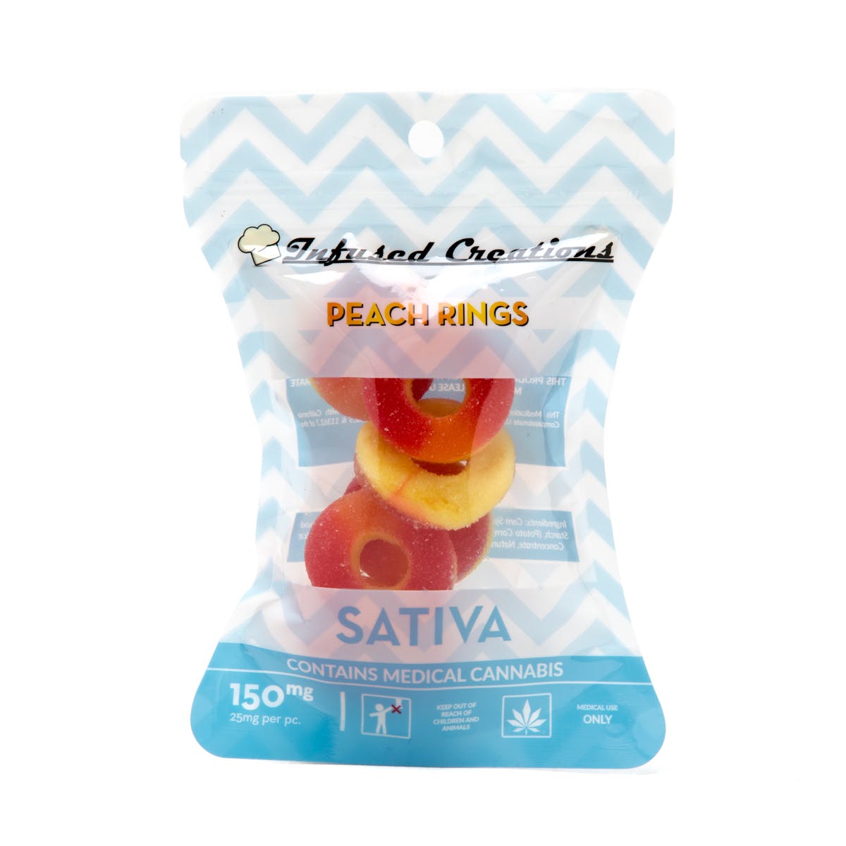 Peach Rings Sativa, 150mg