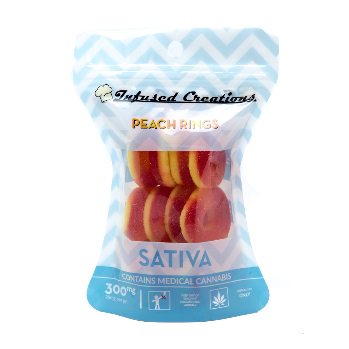 Peach Rings Sativa, 300mg