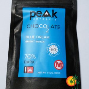 Peak - Blue Dream Chocolate Bar - 100 mg MED ONLY