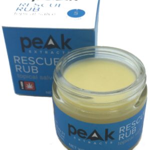 Peak Extracts - Rescue Rub 1oz