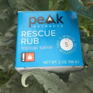 Peak Extracts- Rescue Rub 2oz