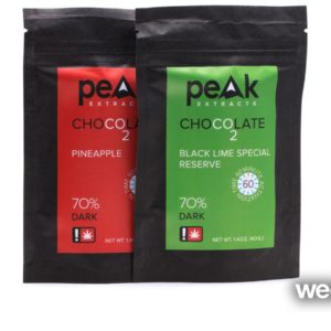 Peak Extracts- THC Chocolate Bars