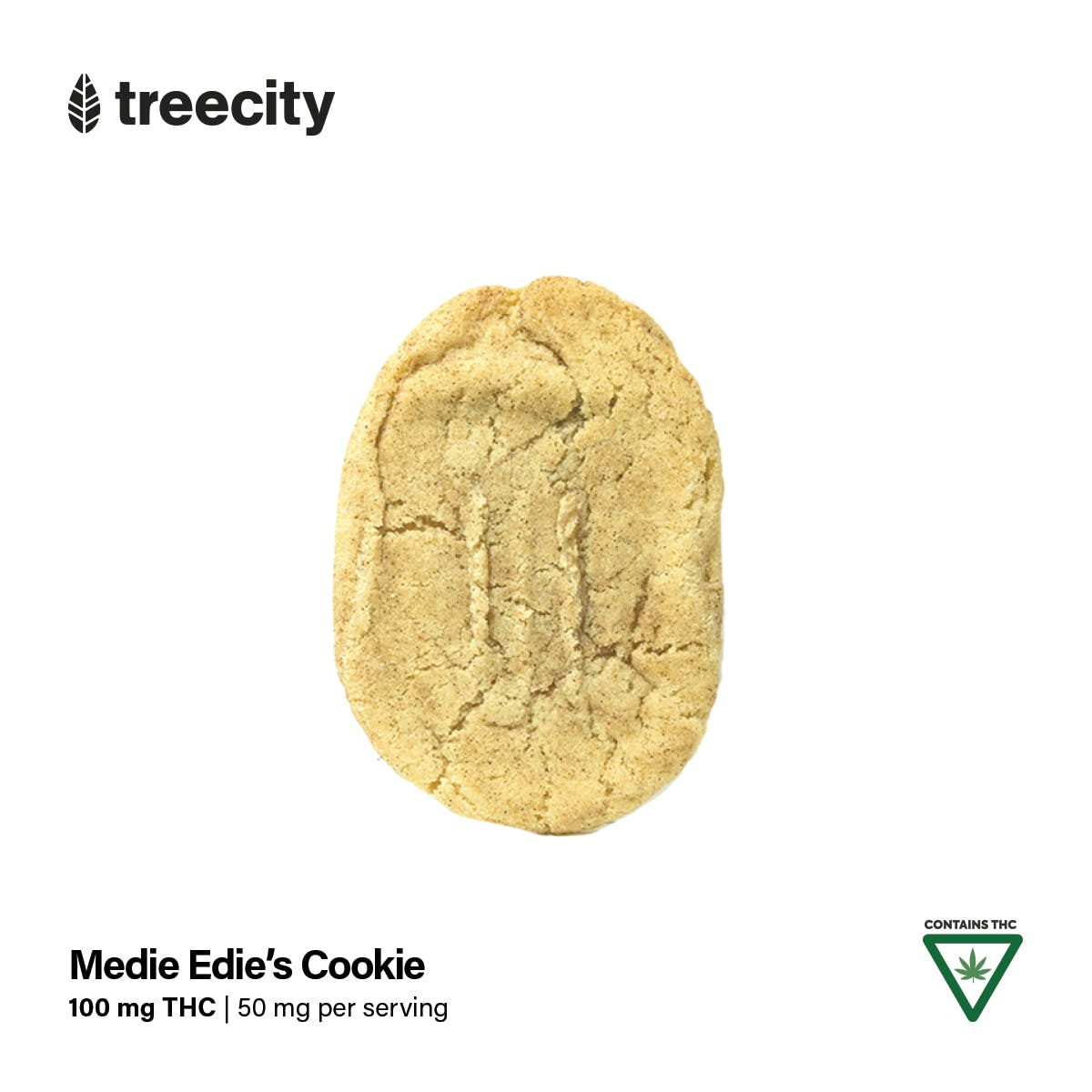 Peanut Butter - Conducive Cookies - Hybrid - 100mg THC Per Package - Medie-Edie's