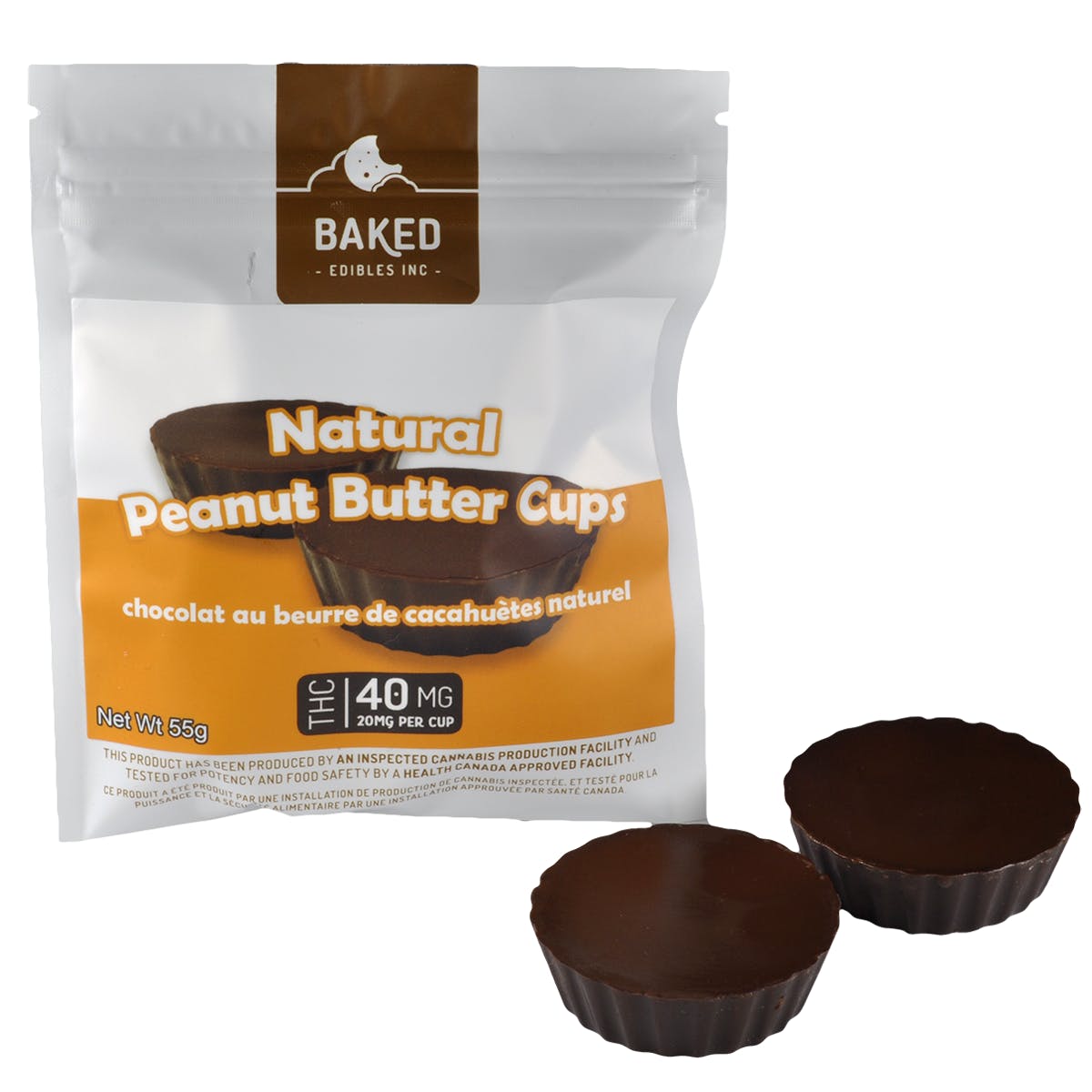 Peanut Butter Cups 40mg THC