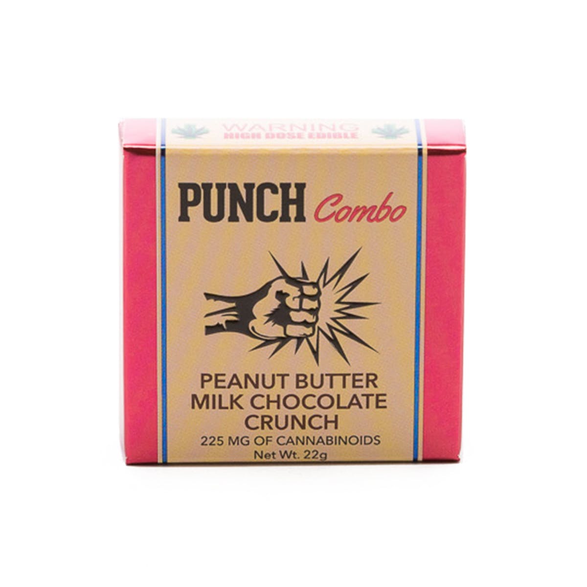 Peanut Butter Milk Chocolate Crunch COMBO, 225mg