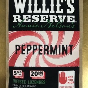 Peppermint Lozenges 4 Pack by Willie's Reserve