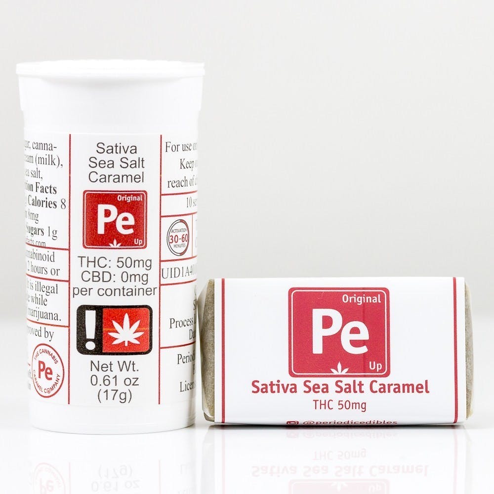 Periodic Edibles: Active Sea Salt Caramel