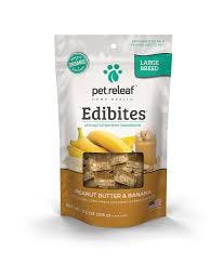 Pet.Relief- Edibites Large Breed 1800mg PB & Banana AND Blueberry & Cranberry!