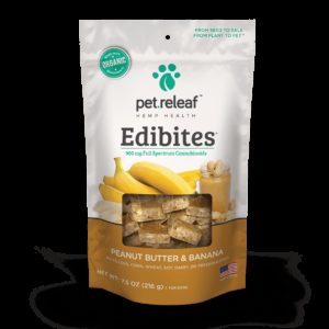 Pet.Relief- Edibites Peanut Butter & Banana AND Blueberry & Cranberry flavor! 900mg