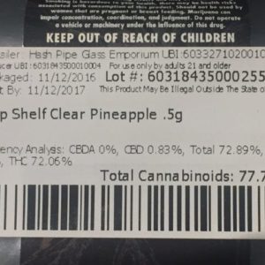 Pineapple Clear Concentrate by Top Shelf