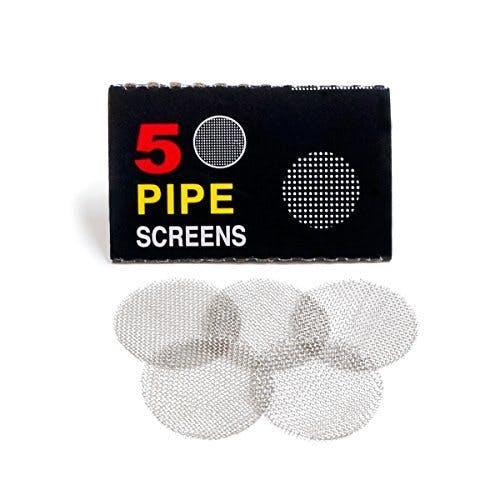 Pipe Screens - Metal 5-Pack