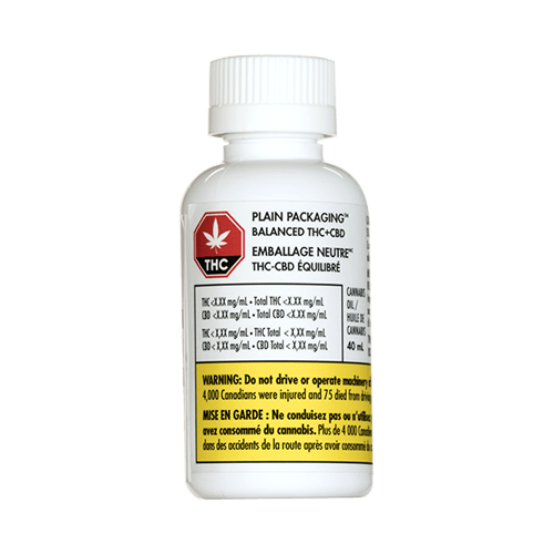 Plain Packaging Sativa - THC Oil
