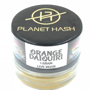 Planet Hash Live Resin - Orange Daiquiri