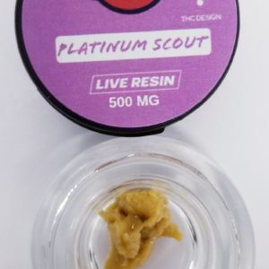 Platinum Scout Live Resin Badder 70.1%