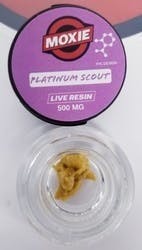 Platinum Scout Live Resin Badder (H) 70.1%THC (MOXIE x THC DESIGN)