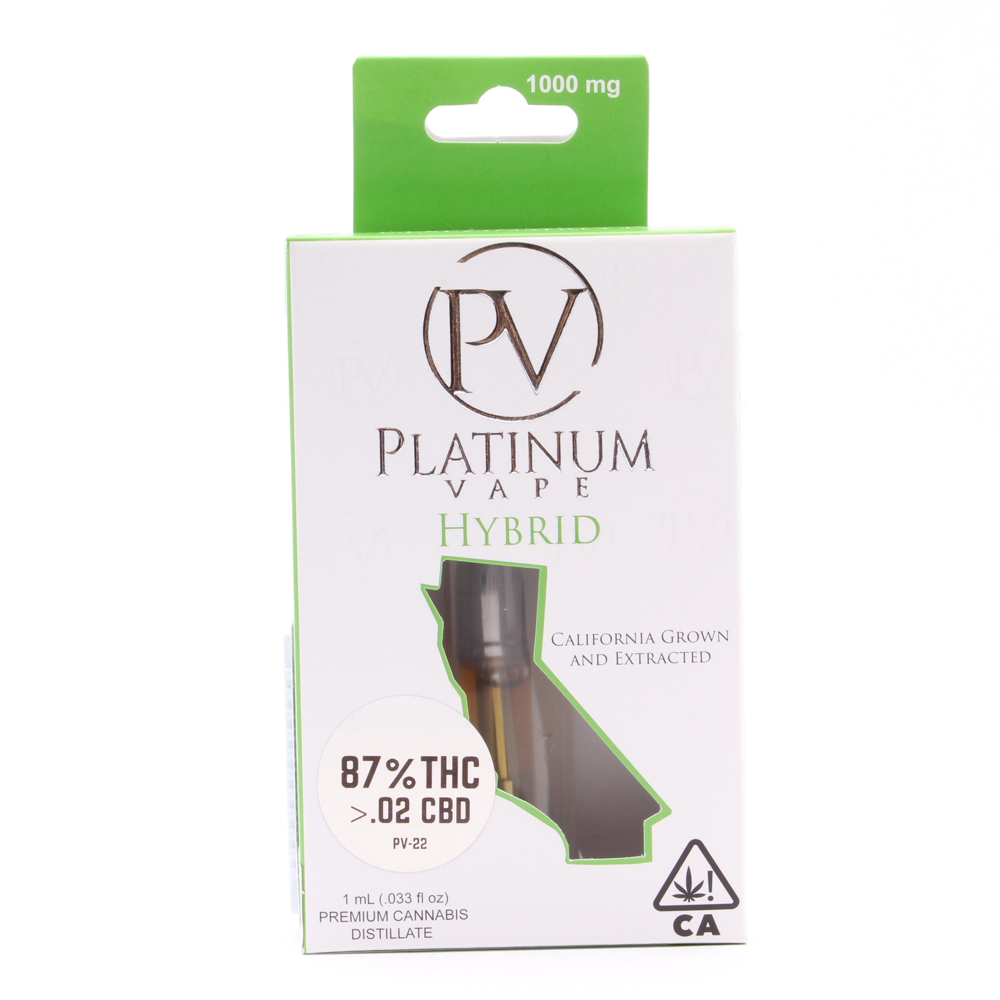 Platinum Vape: Girl Scout Cookies Cartridge - 79.32%THC / .47%CBD