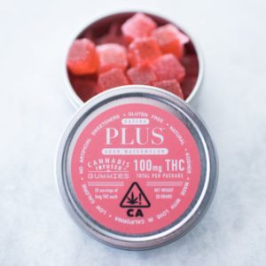 PLUS Gumiies - Watermelon 100mg