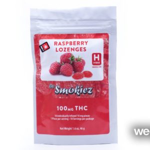 PNC: Raspberry Lozenges: 10pk: 100mg: edible