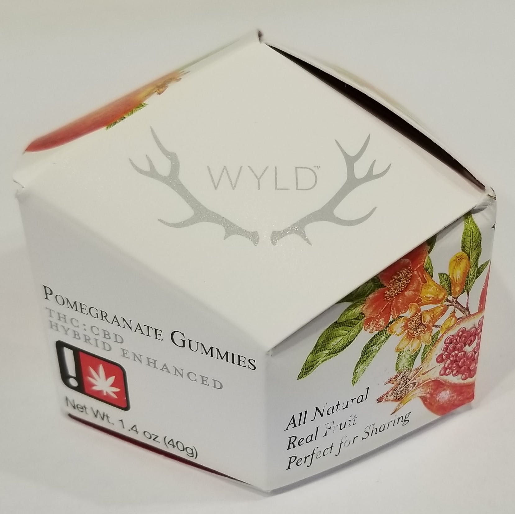 Pomegranate CBD:THC Gummies - Wyld