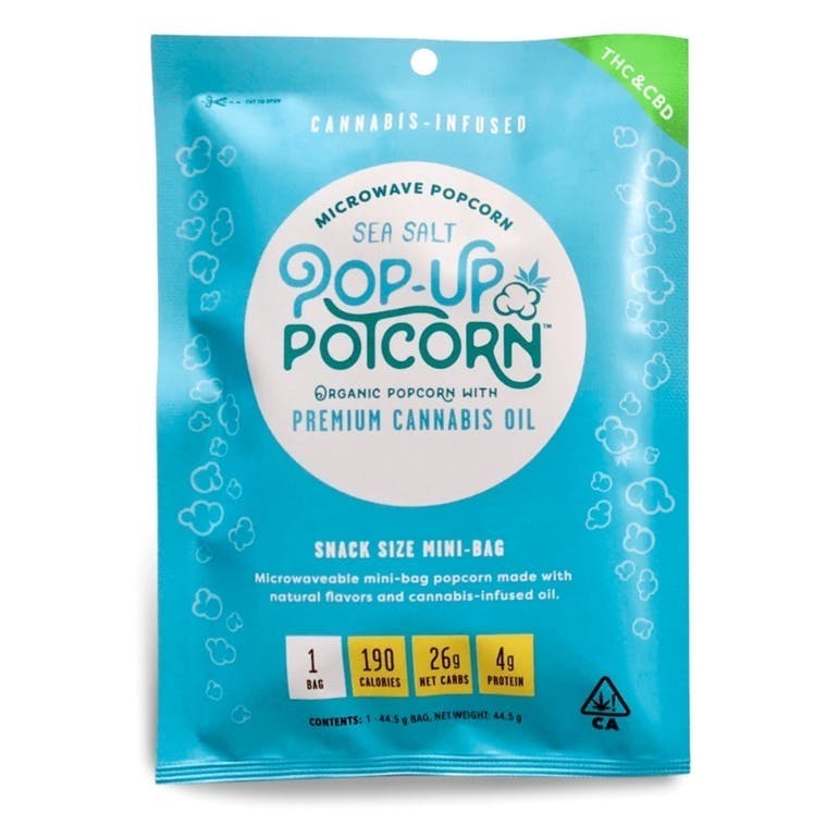 Pop-Up: Potcorn 1:1 CBD/THC (Medicinal/Recreational)