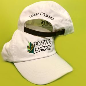 Positive Energy Adams Hat - White