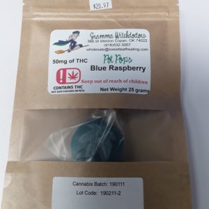 Pot Pops Blue Raspberry