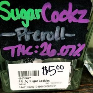 PR .5g Sugar Cookies