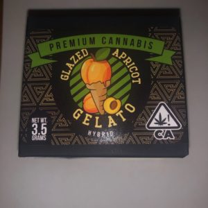 Premium Cannabis Glazed Apricot Gelato