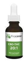 Procana 20:1 Tincture CBD/THC 1oz