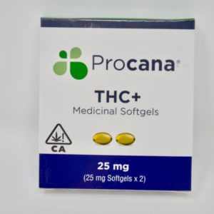 Procana 25mg THC 2-pk