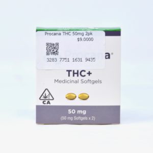 Procana 50mg THC 2-pk