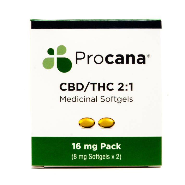 Procana CBD/THC 2:1 16mg Pack
