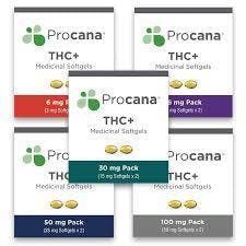 Procana Soft gel THC+ 3 mg