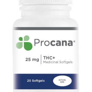 Procana Softgels THC+ 25mg