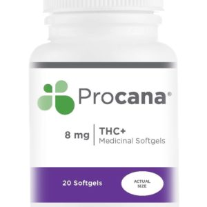 Procana Softgels THC+ 8mg