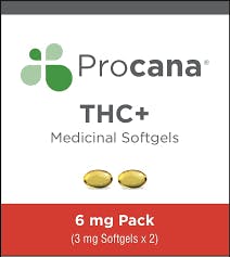 Procana THC 6MG 2 Count