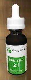 ProCana Tincture 2:1 CBD:THC 300mg 30ml