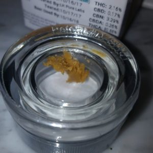 PTS 1g "Crumble Wax"Cured Resin-Bruce Banner