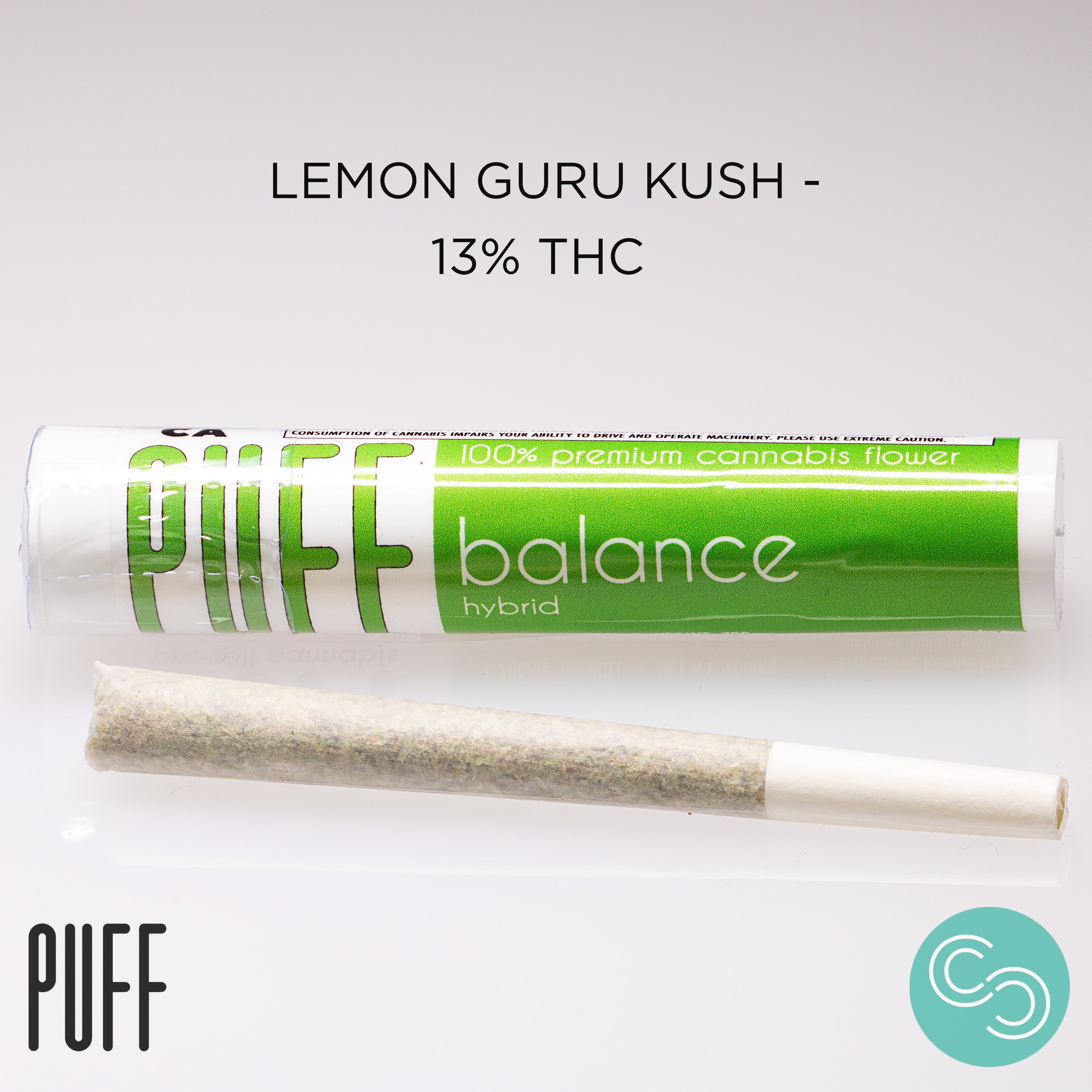 Puff - Lemon Guru Kush 13% THC