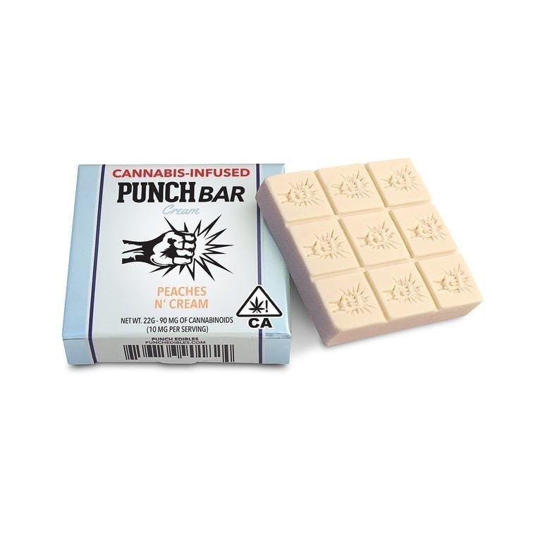 Punch Edibles Peaches N' Cream 90mg