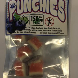 Punchies - Blueberry Bites 150MG