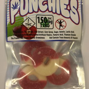 Punchies - Cherry Rings 150MG
